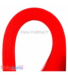 Quilling Paper Strips - Red - 3mm